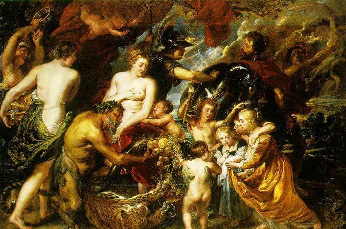 Peter Paul Rubens Allegory on the Blessings of Peace Spain oil painting art